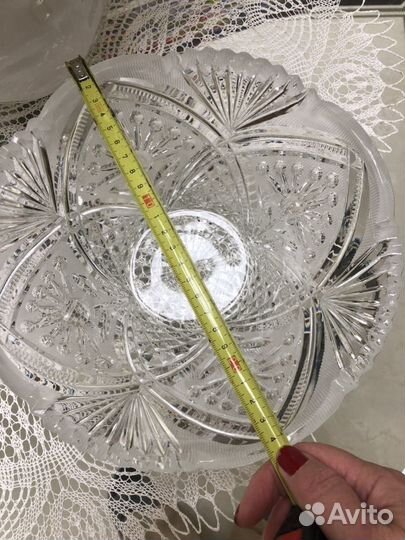 Хрустальная ваза