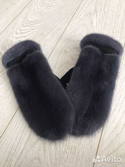 Меховые варежки (натуральный мех)