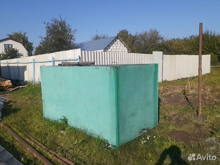 Бак для воды металлический