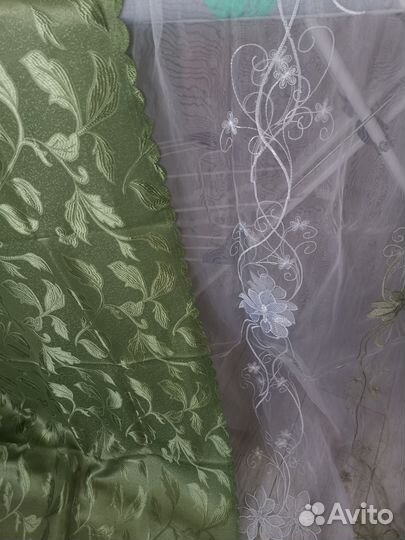 Комплект шторы и тюль