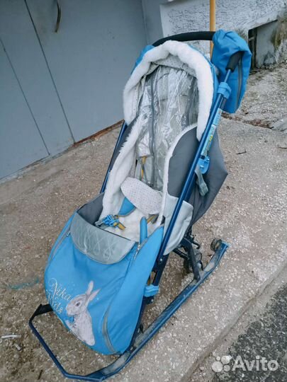 Коляска санки