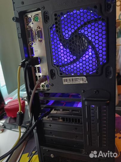 Игровой пк I3 7100 rx 580
