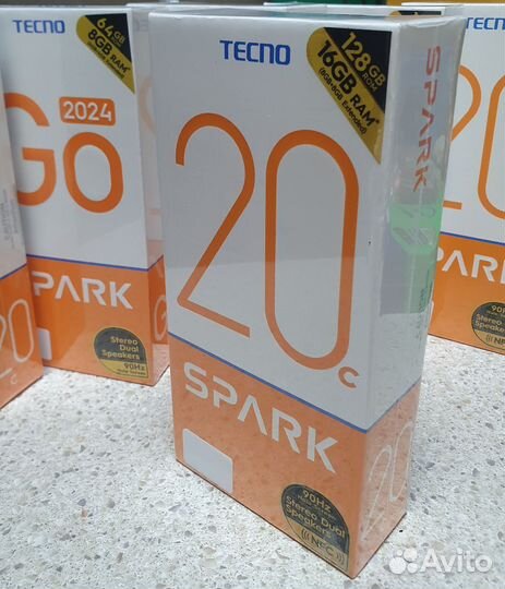 TECNO Spark 20с, 8/128 ГБ