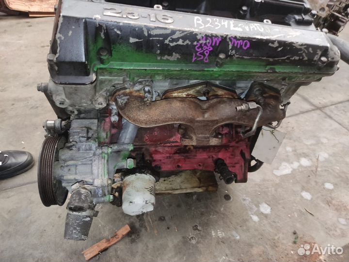 Двигатель saab 9000 2.3 бу B234L