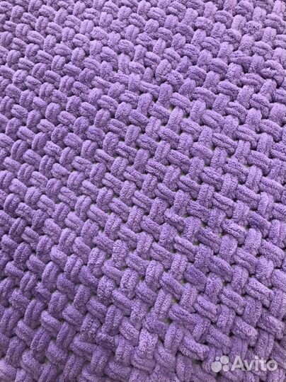 Новый плед ручной работы 180205 см