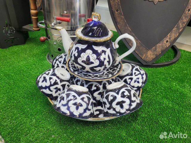 Набор посуды 6 персон Узбекский Пахта