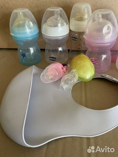 Бутылочки для кормления chicco
