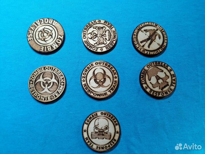 Значки зомби
