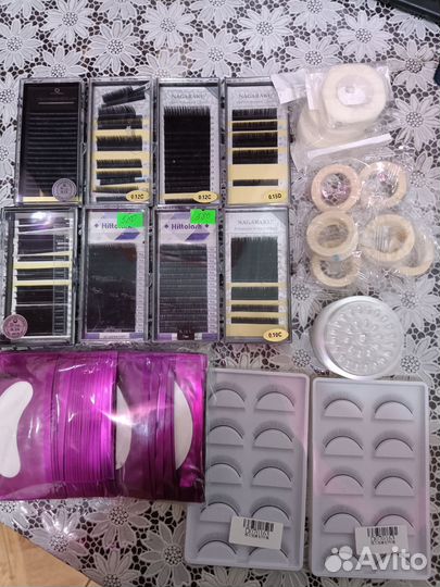 Расходники для наращивания ресниц