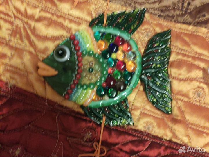 Декор подвесной на стену из стекла