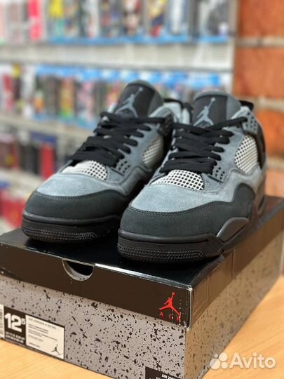 Nike air jordan 4 зима великан размеры 47(30,5см)