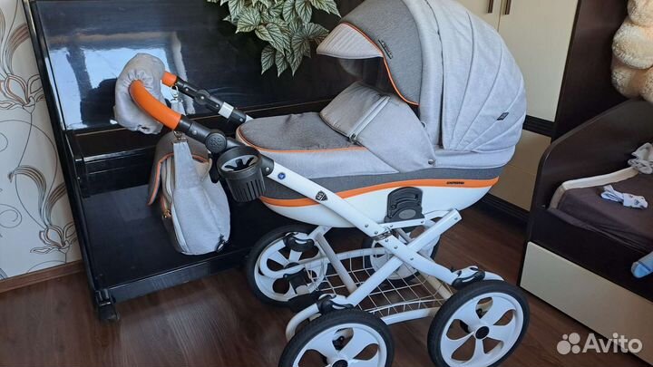 Коляска 2 в 1 bebe mobile Ines