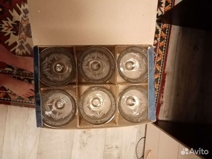 Бокалы под мартини