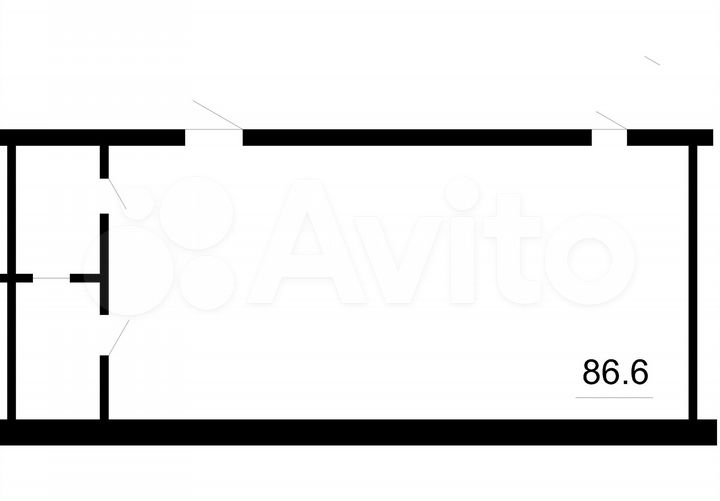 Общепит, 86.6 м²