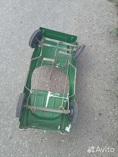 Детская педальная машина СССР