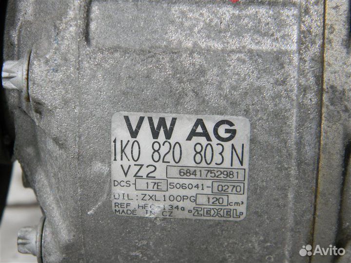 Компрессор кондиционера 1K0820803N Volkswagen