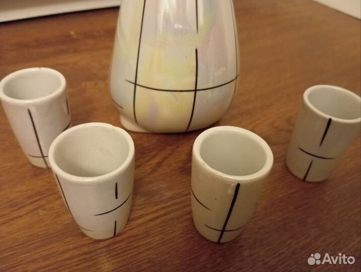 Штоф Гусыня и 4 стопки