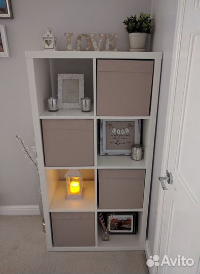 Стеллаж 8 ячеек Икеа