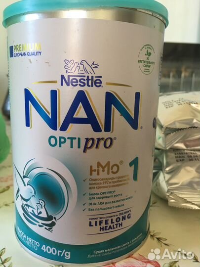 Детская молочная смесь NAN