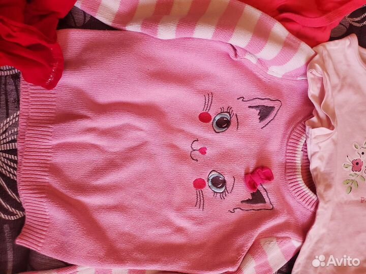 Вещи фирменные пакетом для девочки 122