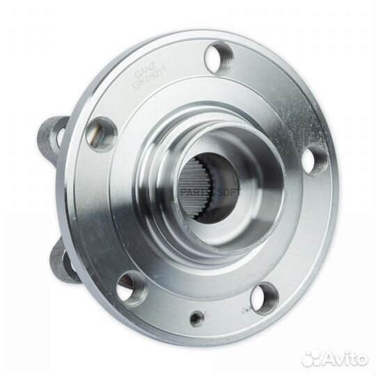 Ganz GIK05011 Ступица передняя в сборе LR