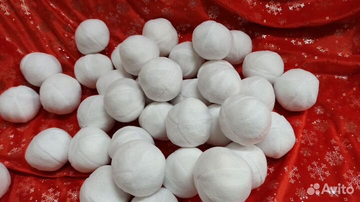 Игровой реквизит Снежок Мячик