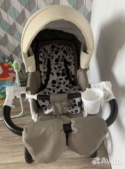 Коляска 2 в 1 adamex luciano