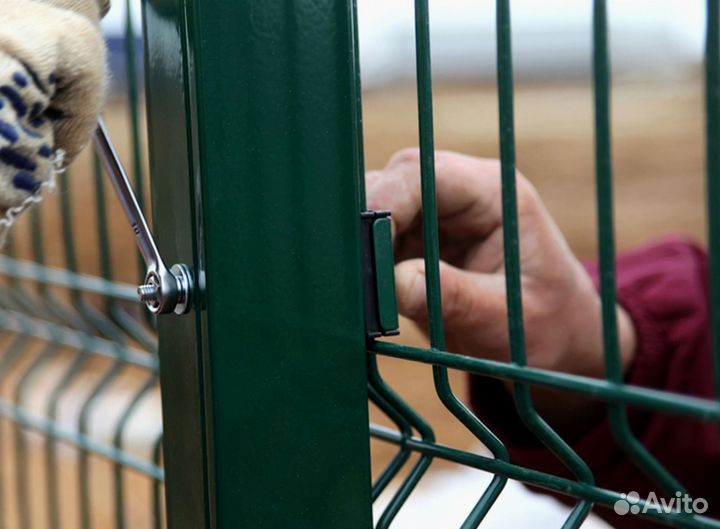 Забор из 3D сетки Под Ключ + Доставка