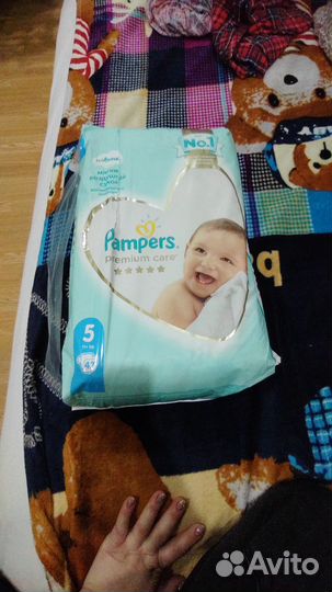 Подгузники pampers premium care 5