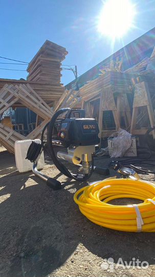 Аренда шпаклевочного - окрасочного оборудования