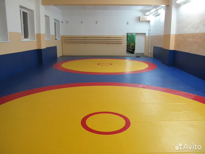 Ковер борцовский с кругами