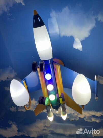 Люстра самолет