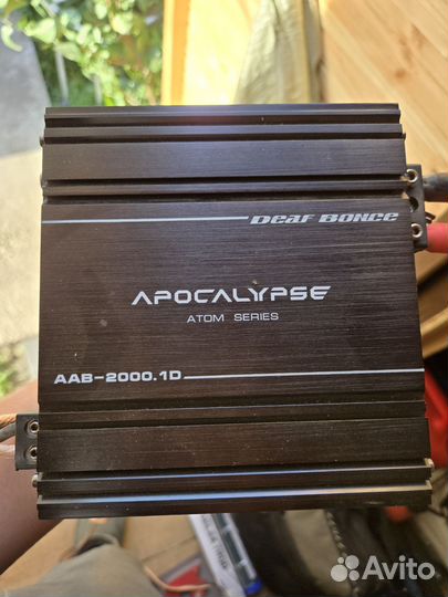 Сабвуфер 12 и моноблок 2000