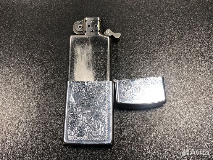 Zippo slim Venetian Chrome 1652 1996г.в