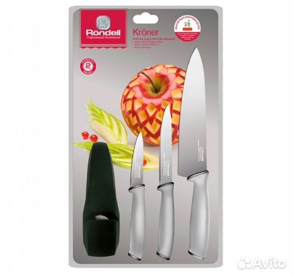 Набор кухонных ножей Rondell Kroner RD-459