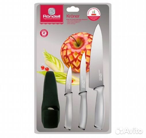 Набор кухонных ножей Rondell Kroner RD-459