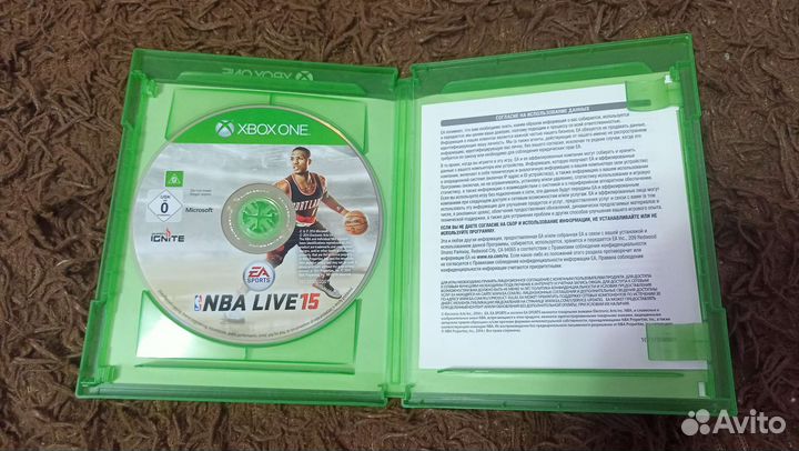 Игра на Xbox one NBA live15