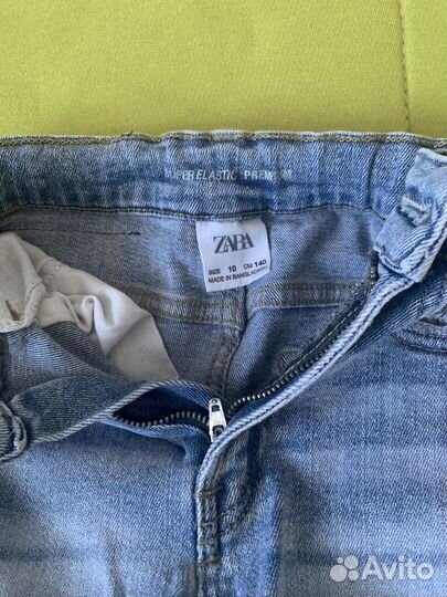 Джинсы zara для мальчика 134 140