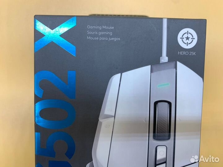 Игровая мышь Logitech G502 X, белая
