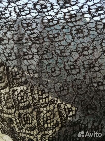 Косынка из козьего пуха