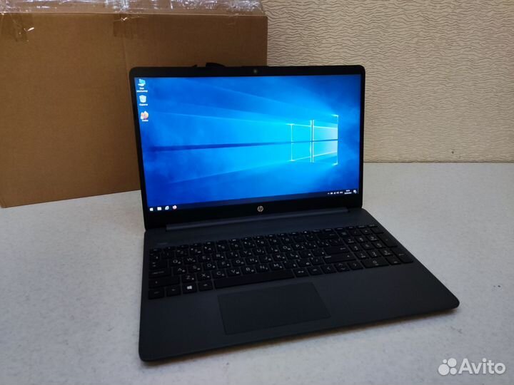Новый ноутбук HP 15s slim AMD/Full HD/DDR4/SSD