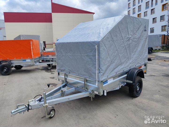 Прицеп Экспедиция 111550 (2500х1500х1500) мм. тент