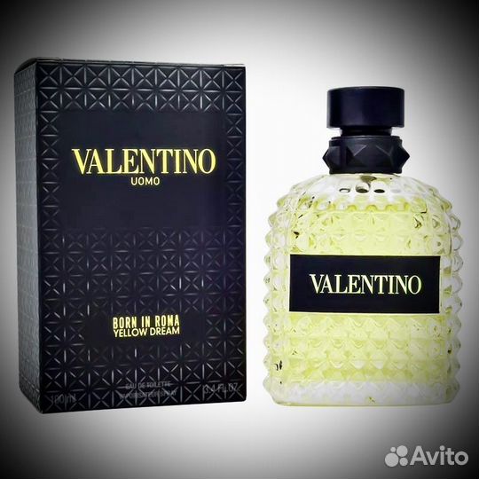 Valentino uomo born in roma yellow dream