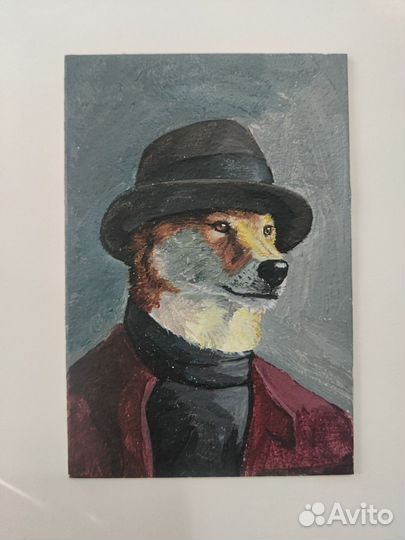 Картина акрилом на холсте сибу-ину