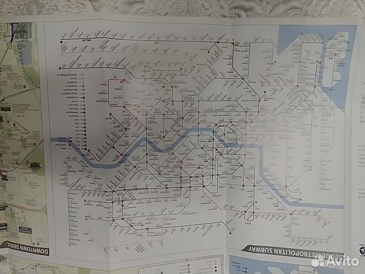 Турисиическая карта Южной Кореи