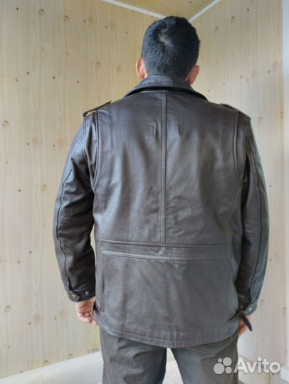 Куртка мужская кожаная