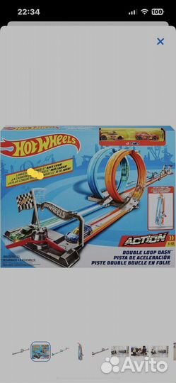 Hot wheels трек гонки на виражах