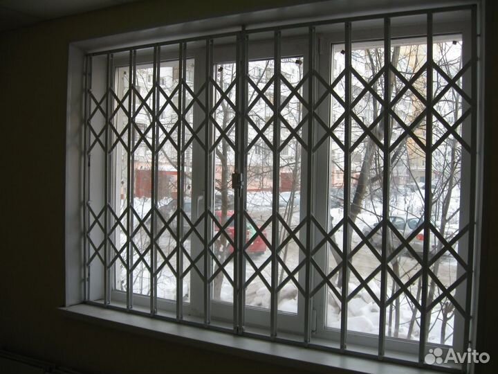Металлические/Раздвижные решетки на окна