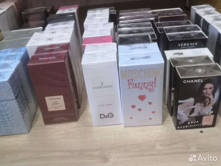 Большой ассортимент ароматов