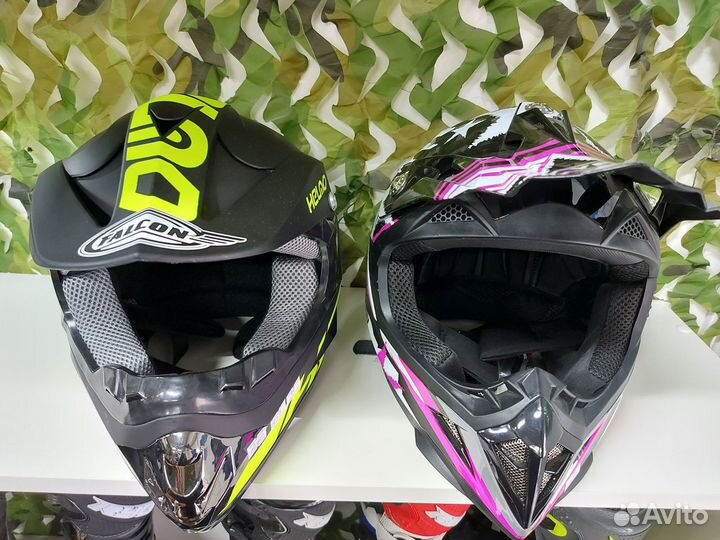 Детский кроссовый шлем